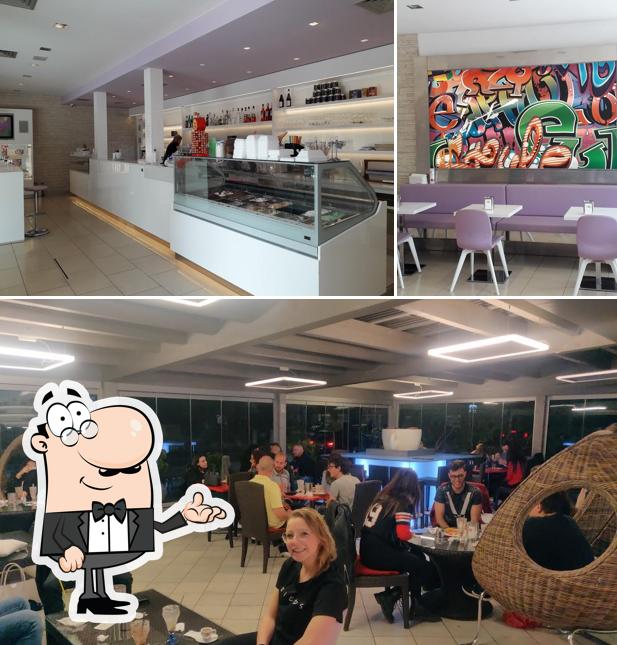 Gli interni di Bar Gelateria Eden