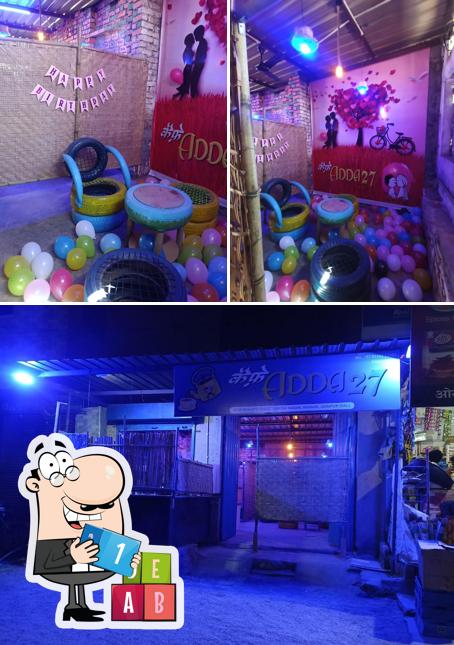 The restaurant's play area and exterior