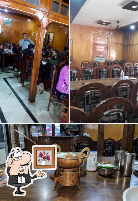 The interior of Glory Hotel And Restaurant
