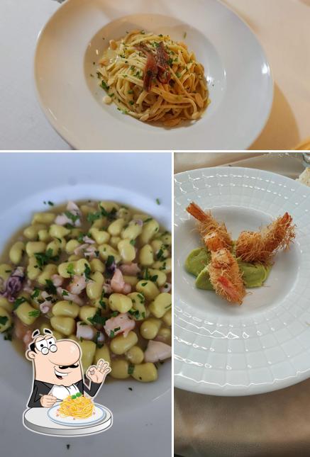 Spaghetti alla carbonara al Il Delfino Verde