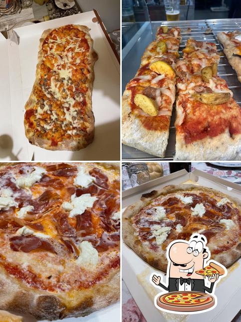 Scegli tra le svariate varianti di pizza