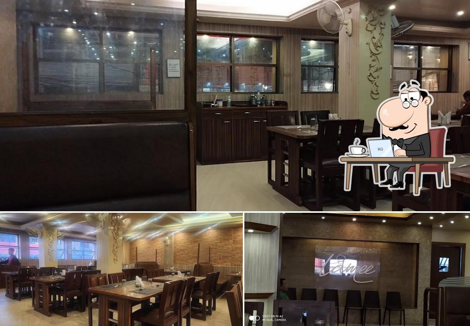 The interior of Lamee - Restaurant in Shillong