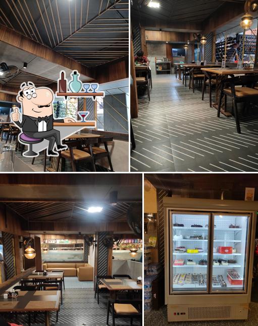 The interior of MRA Restaurant,Bakery & Cafe