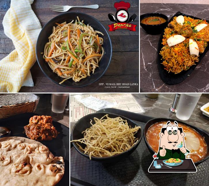 Food at Paprika Restaurant