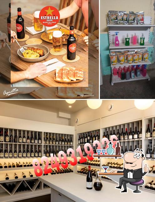 This is the picture displaying interior and beverage at AGNETTA INTERNATIONAL PVT. LTD