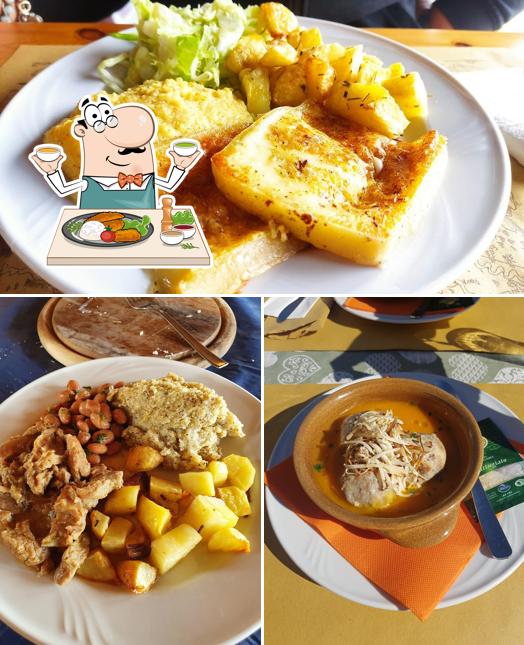 Platti al Agriturismo Malga Mezzomiglio