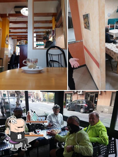 La interni e esterno del ristorante