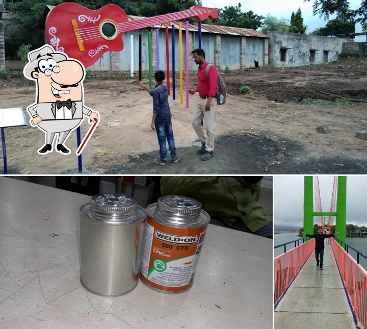 The photo of Biryani house’s exterior and beverage