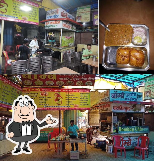 This is the picture displaying interior and dessert at Bombay Pav Bhaji and Chinese