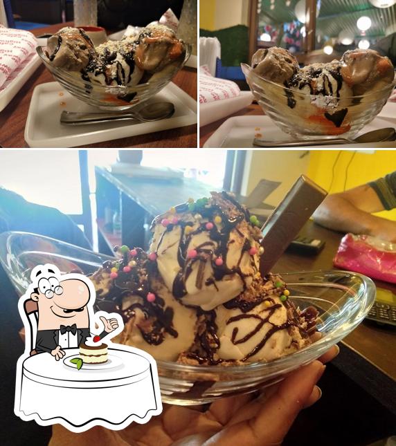 Cafe Highway serves a range of desserts