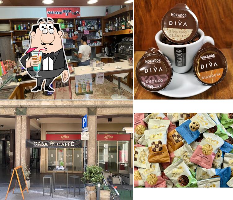 Casa del Caffè Mokador da Daniela si caratterizza per la bevanda e interni