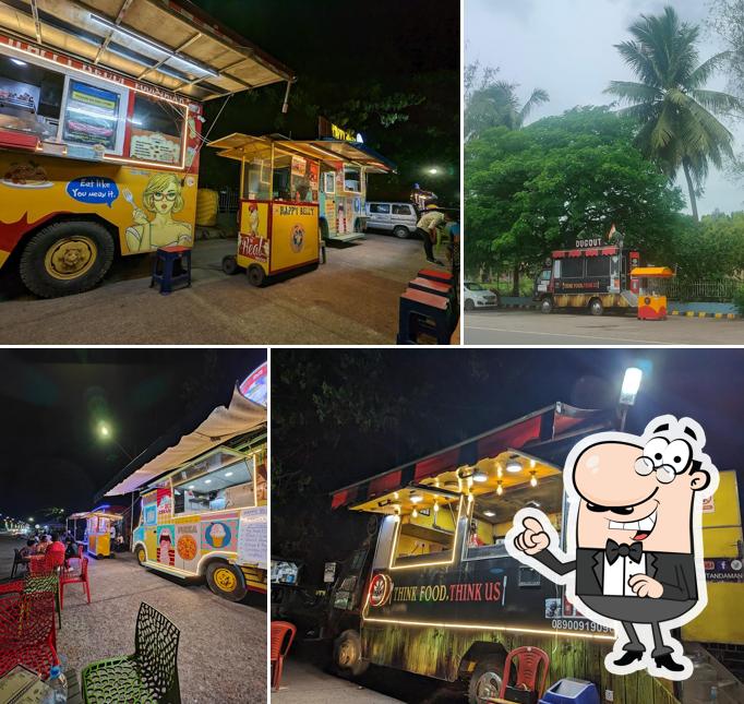 The exterior of Dugout - The Food Truck