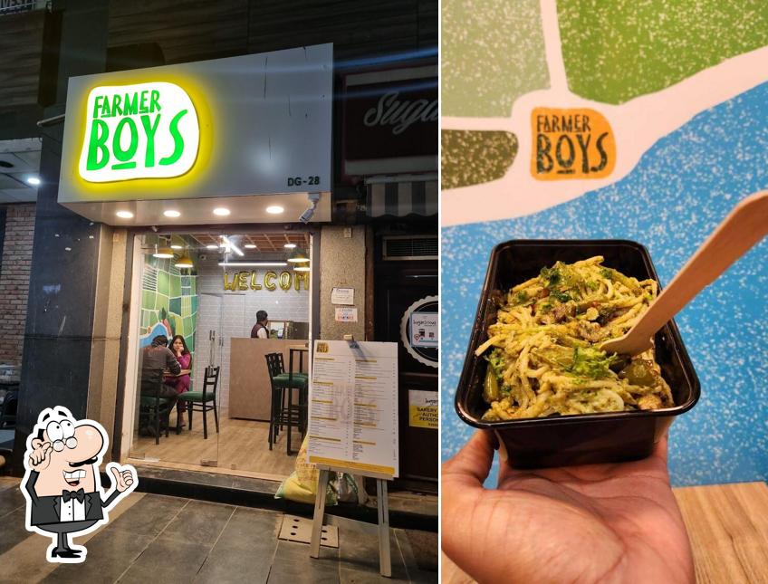 The interior of Farmer boys