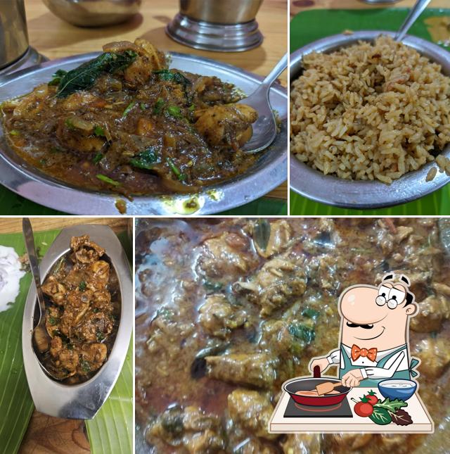 Chicken curry at Hotel keelakkarai briyani