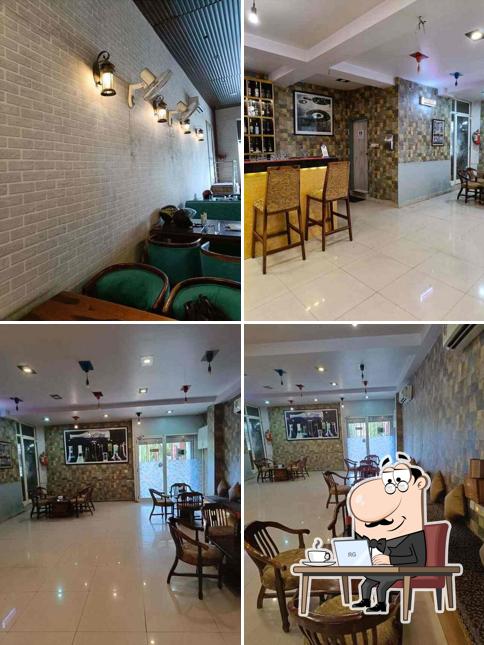 The interior of Jazz Club