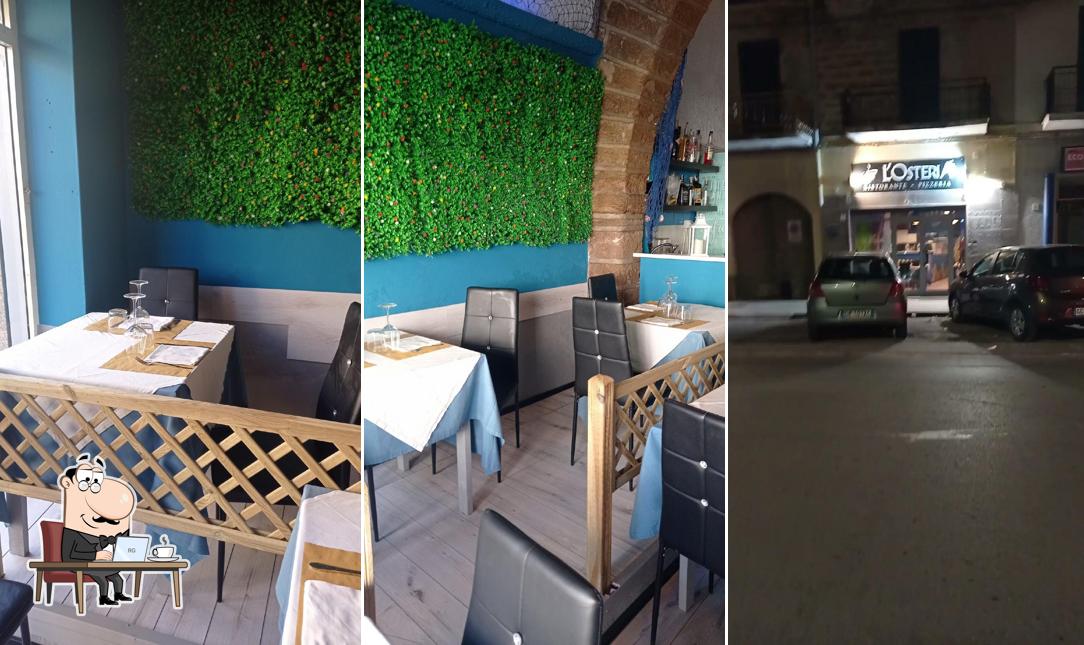 Gli interni di L'Osteria Mia - Alghero