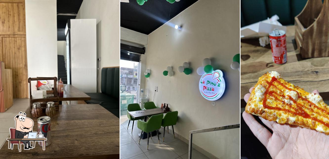 The interior of La Pino'z Pizza - Patran