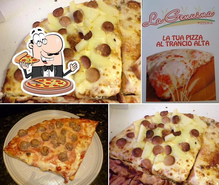 Ordina una pizza a La Genuina