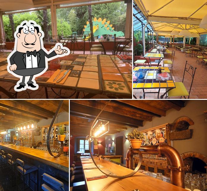 Gli interni di Giro pizza valmadrera Muuhouse