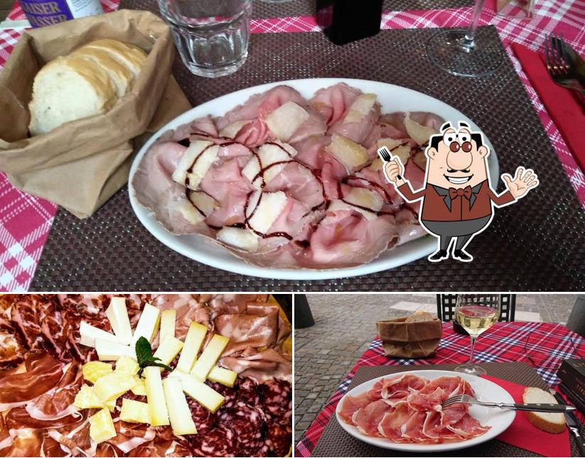 Cibo al Osteria Caramella