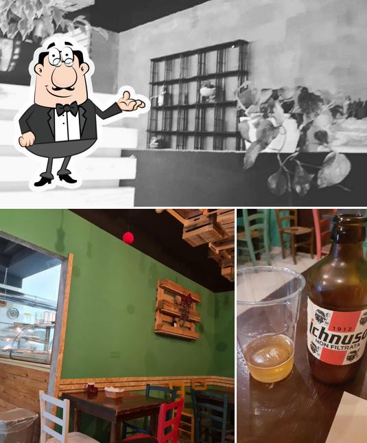 La immagine di interni e birra da Pizzeria Amore & Fantasia