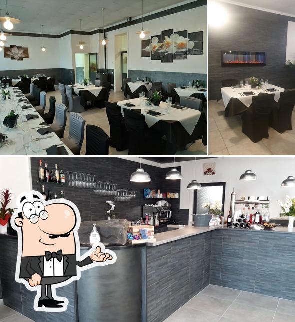 Gli interni di Ristorante Al Sasso Moro