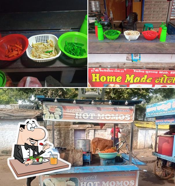 Food at Spicy Hot Momos