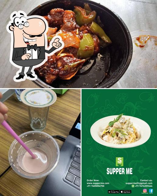 The interior of Supper Me