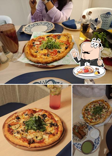 Order pizza at TRITON