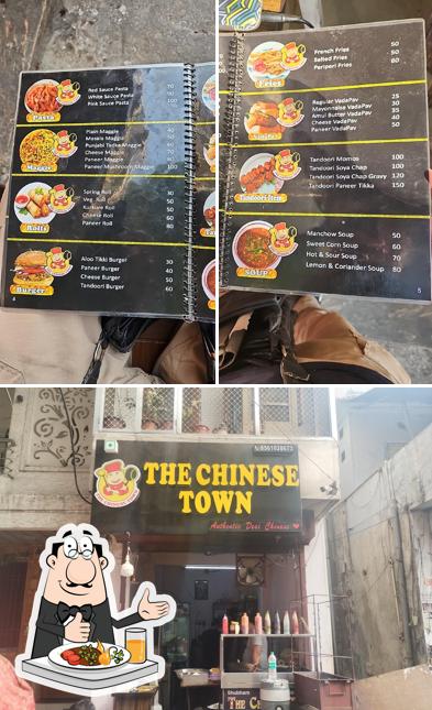 The Chinese Town is distinguished by food and beverage