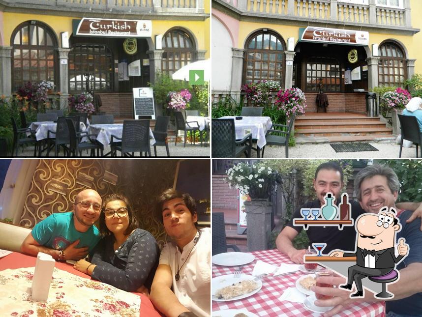 Gli interni di Turkish istanbul restaurant Pizza Kebab