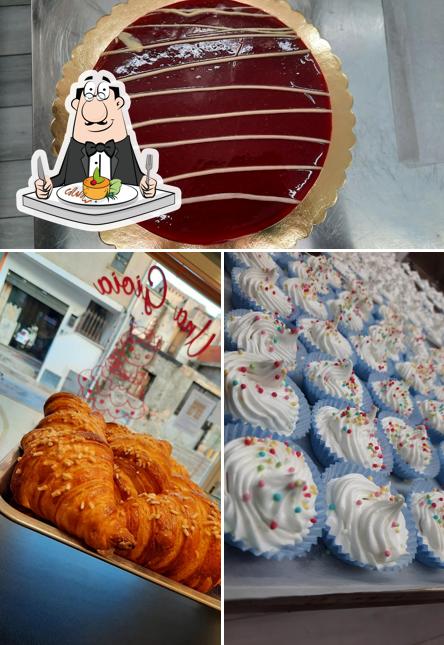 Platti al Una Gioia Pasticceria-caffetteria