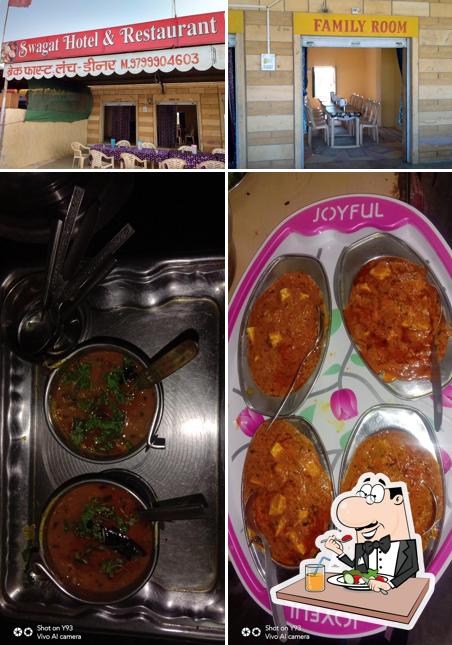 The picture of Swagat Hotel &Restaurant lathi’s food and interior