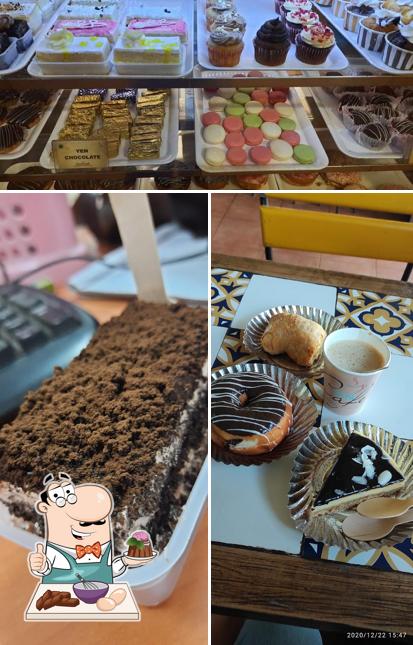 Yen Cafe serves a number of desserts