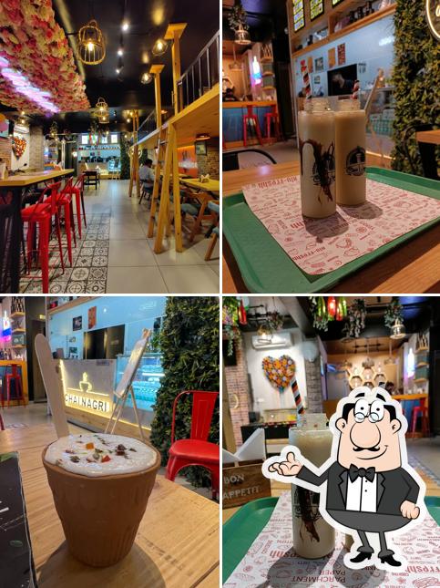 The interior of Chai Nagri Bhopal