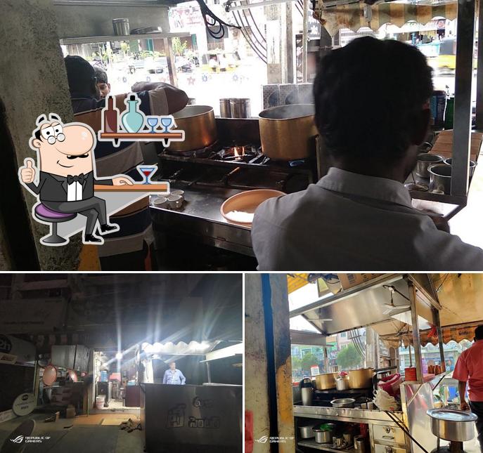 The interior of RUCHI TEA STALL