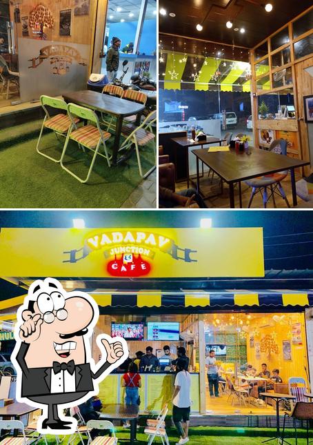 The interior of Unwave Vadapav N Cafe