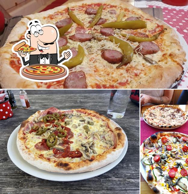 Ordina tra le molte varianti di pizza