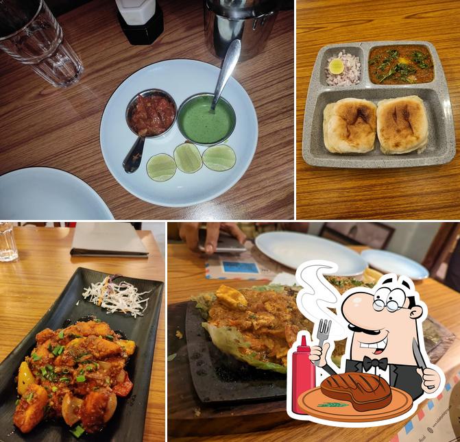 Get meat dishes at Kailash Parbat - Pure Vegetarian Restaurant