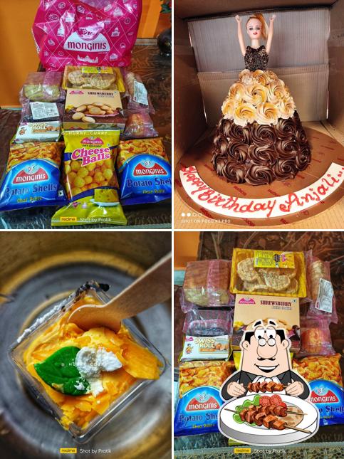 Food at Monginis Cake Shop