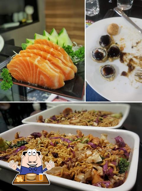 Comida em Nagara Sushi