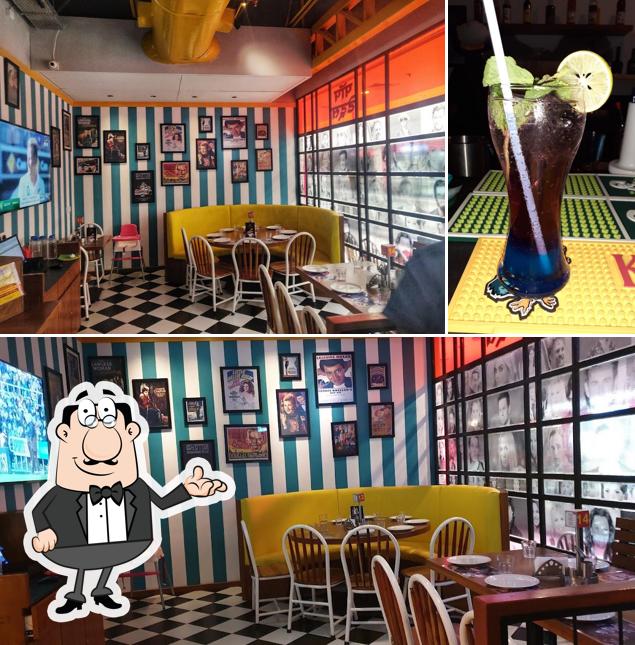 The picture of interior and beer at Pop Tate's Orion Mall Panvel