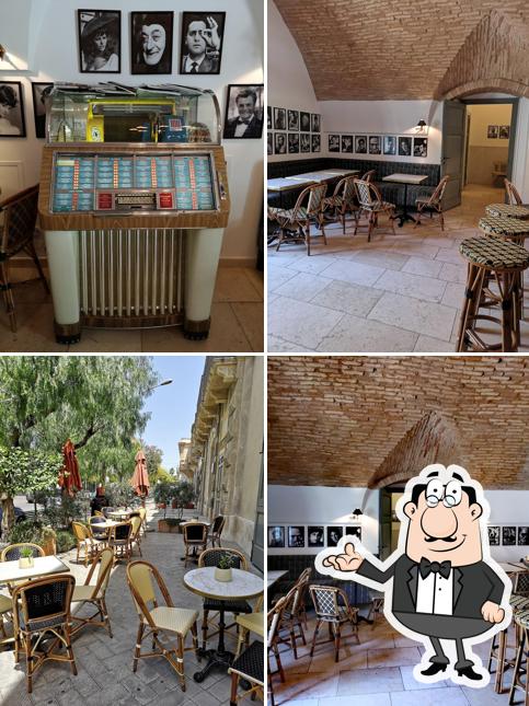 Gli interni di Cinecitta Bar Bistrot