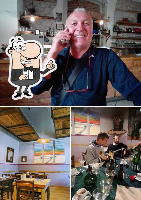 Gli interni di Locanda Sliparo