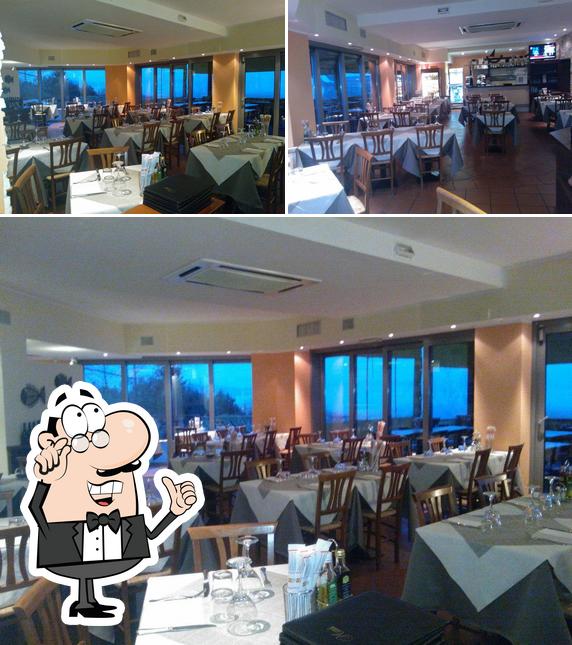 Gli interni di La Baia Ristorante