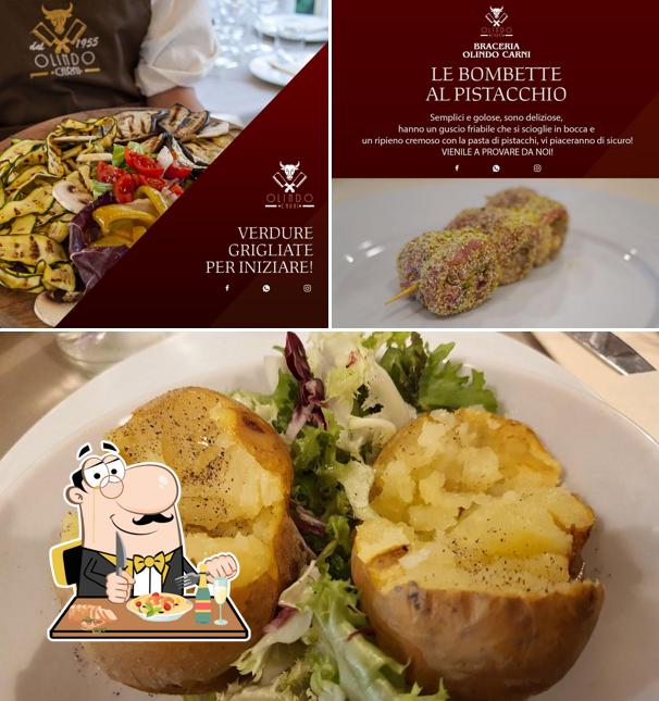 Platti al Braceria Olindo