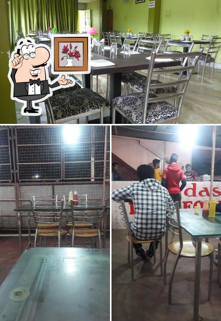 The interior of Devdas Fast food