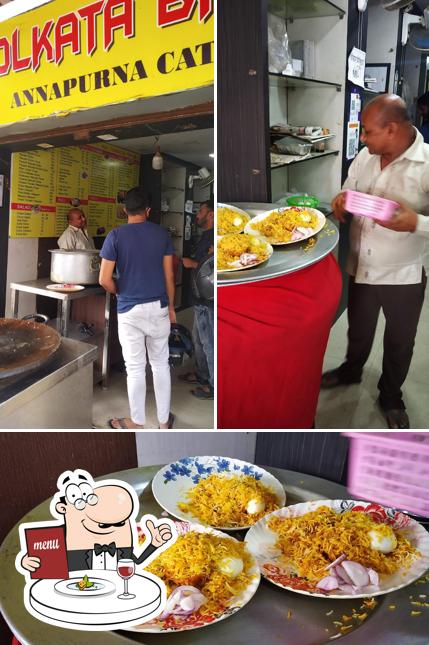 Food at Kolkata Biryani