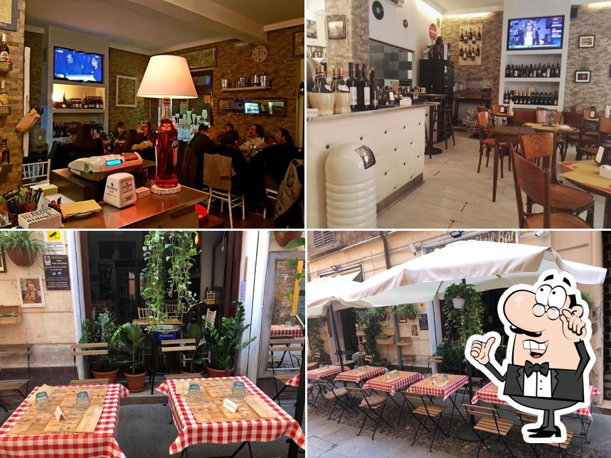 Siediti a un tavolo di Osteria La Brusca