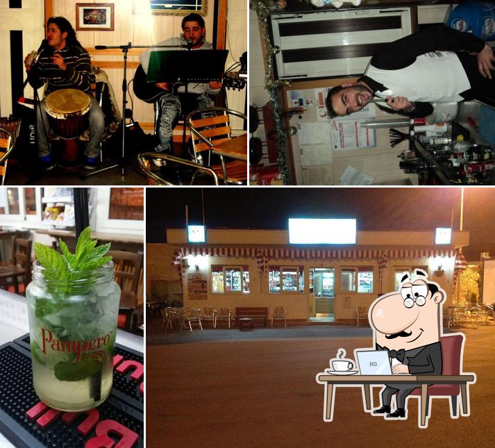 Gli interni di La Tavernetta del Porto